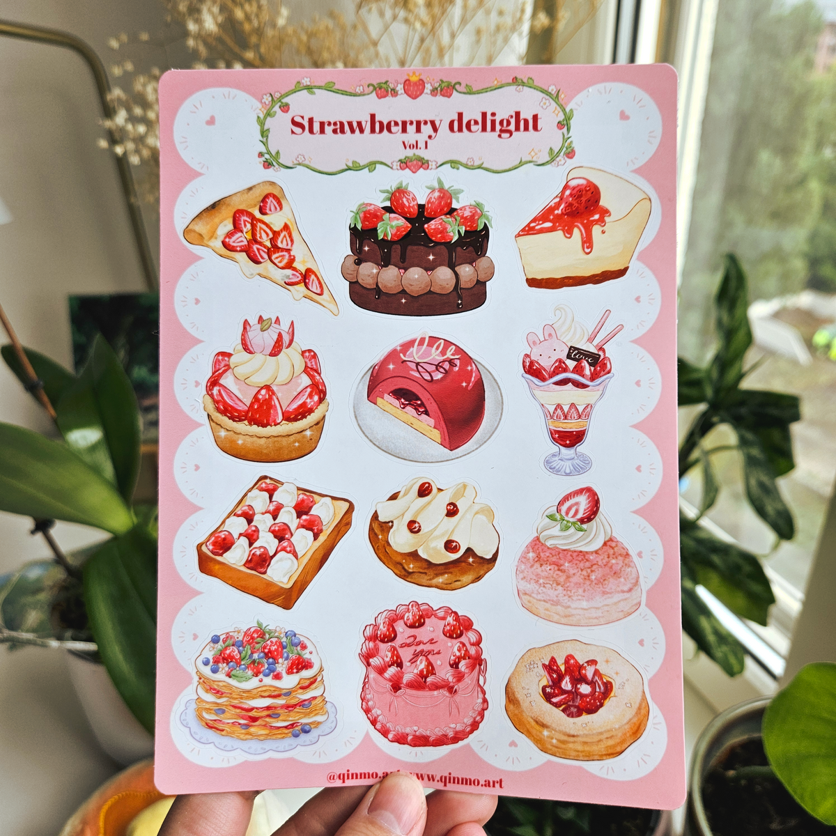 Strawberry Delight Vol. 1 Sticker Sheet