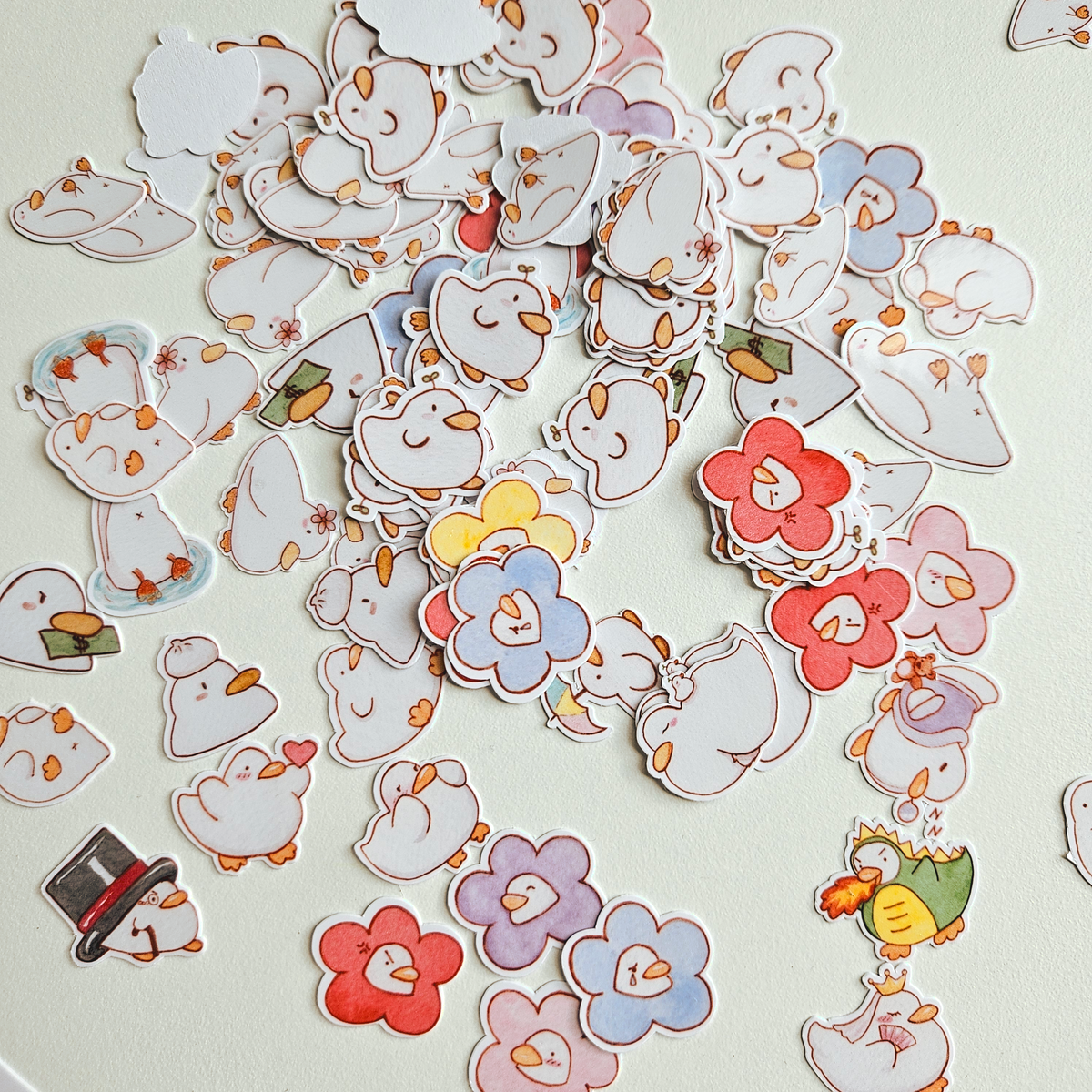 Mini Ducks Sticker Flakes